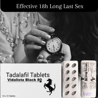 vidalista black Tadalafil 80mg