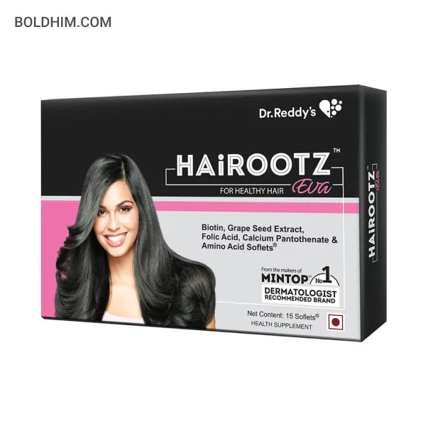 Hairootz Eva Hair Loss Vitamin Supplements - 15 Softlets