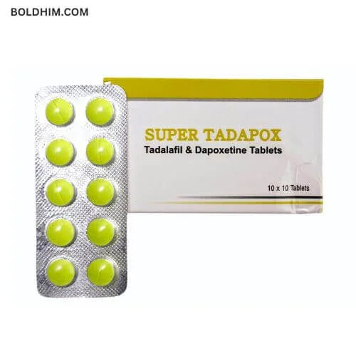 Super Tadapox 100mg is tadalafil & dapoxetine tablets