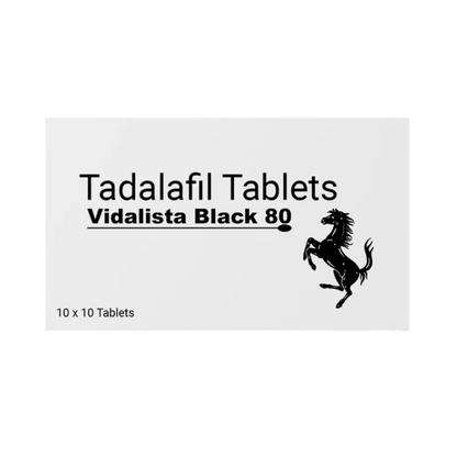 vidalista black Tadalafil 80mg